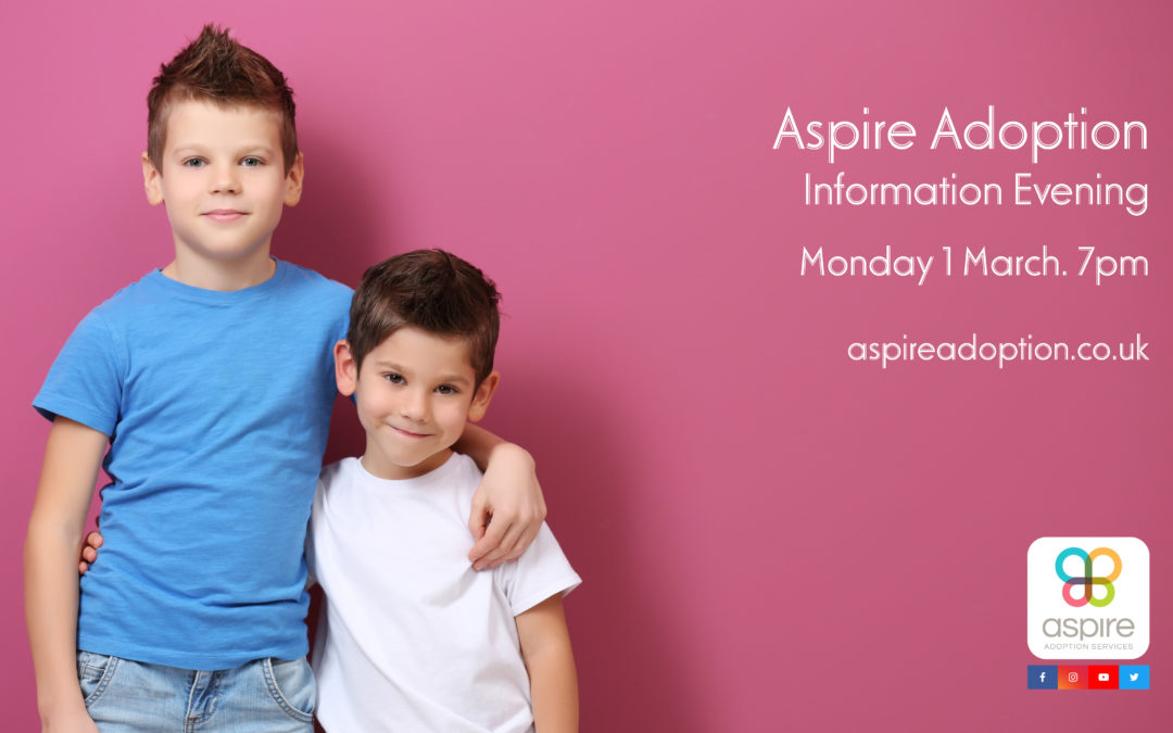 Aspire Information Evening – Monday 1 March 7pm